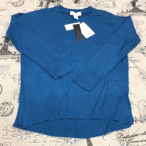 M Magaschoni Hi-Low Cashmere Sweater - Picture 2 of 5